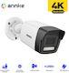 Annke I91DL IP Surveillance Camera 4K Waterproof with Microphone and Lens 2.8mm