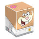 Squaroes Deck Box Standard Size Καφέ