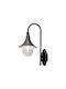 Kaja Classic Wall Lamp with E27 Socket Black