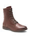 Stiefeletten Damen Braun