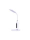 Kaja LED Desk Lamp with Flexible Arm in White