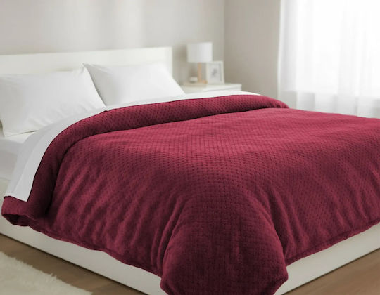 Family Enterprise Duvet Cover Queen 220x240cm Burgundy
