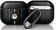BMW Color Lines Hülle Leder / Kunststoff in Schwarz Farbe für Apple AirPods Pro 2
