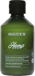 Selective Professional Hemp Sublime Shampoos Reconstruction/Nourishment & Hydration for Dry Hair Hair 250ml