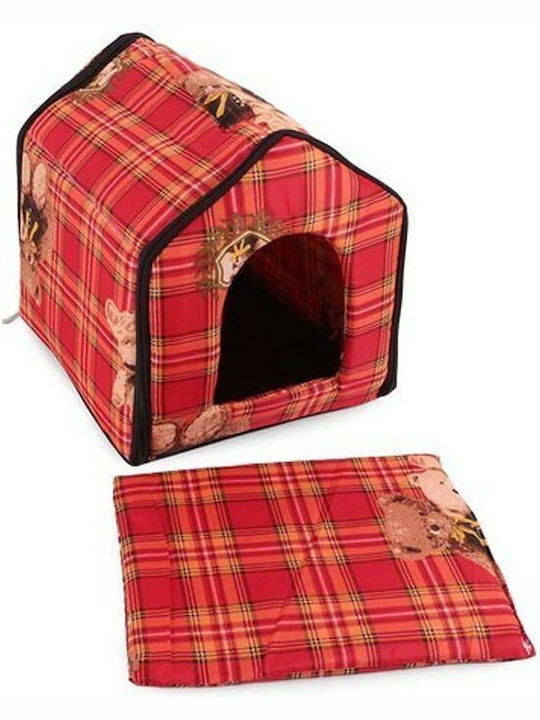 Häuser für Hunde Rot 41x36cm