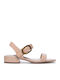 Flache Sandalen für Damen in Beige Farbe