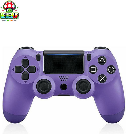 LevelUp LevelUp Doubleshock Безжичен Геймпад за PS4 Електрик Лилав