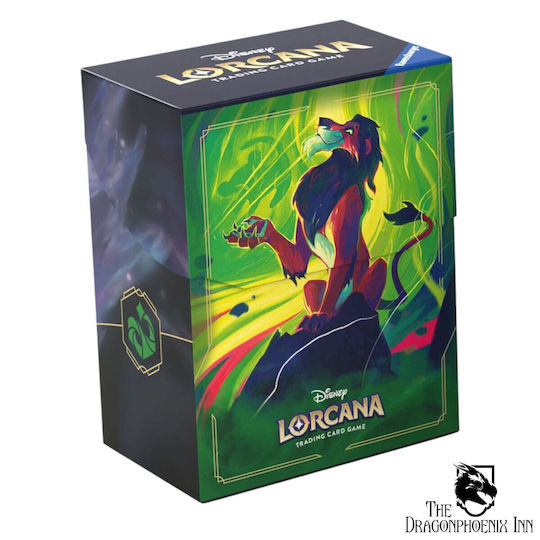 Ravensburger Lorcana Tcg Box Scar Lorcana Deck Box Standard Size