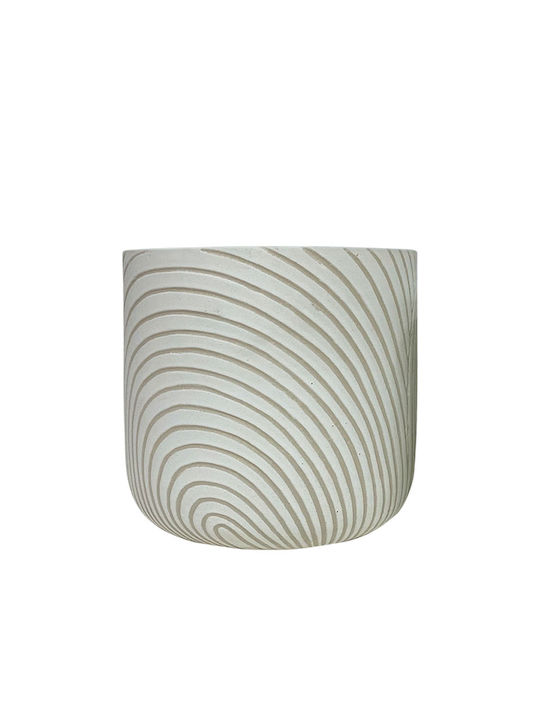 Marhome Pot White 18x18x18cm