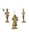 Beauty Home Christmas Figure Height 12cm (Μiscellaneous Designs/Colors)