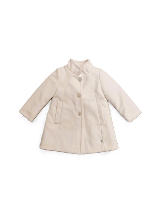 Serafino Kids Coat ecru