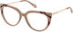 Just Cavalli Γυναικείος Σκελετός Γυαλιών Cat Eye Μπεζ VJC076 06Y1
