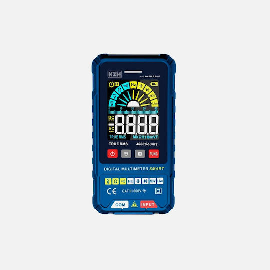 GBC Ψηφιακό Πολύμετρο True RMS με Μέτρηση AC / DC / Αντίστασης / Χωρητικότητας / Θερμοκρασίας 565083