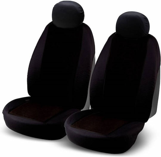 Bottari Vordersitzbezüge 2Stück Polyester Schwarz