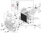 Honda Τάπα Ψυγείου Μοτοσυκλέτας HD-19037K40F01