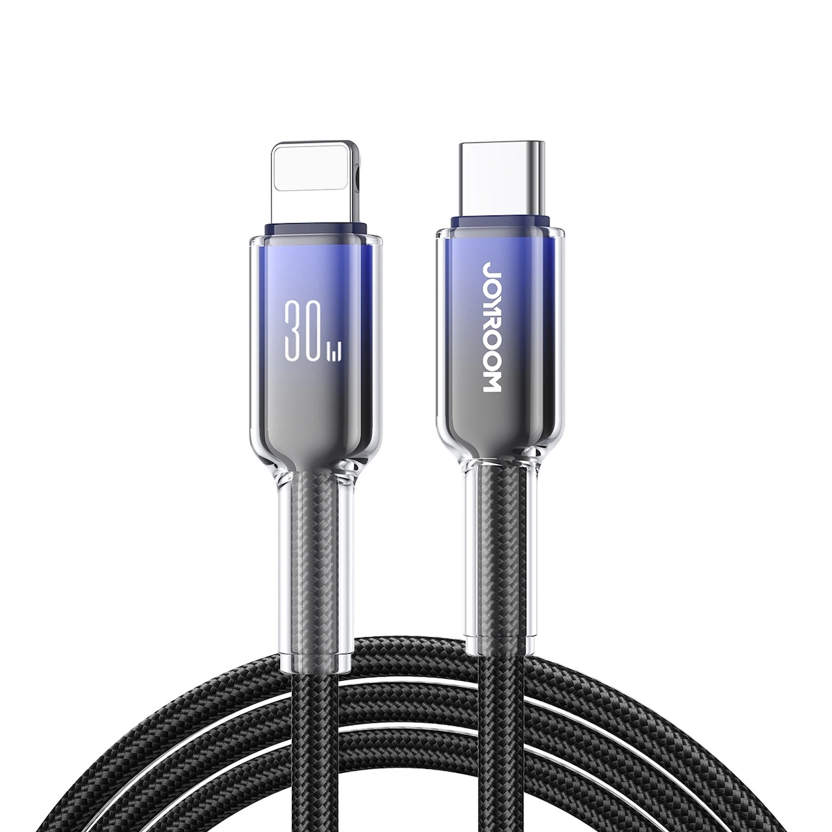 Καλώδιο USB-C Lightning Joyroom S-A42 30W 1.2m czarny