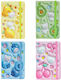 Tesoro Notebook 80 Sheets A6 Ruled with Elastic (Μiscellaneous Designs)