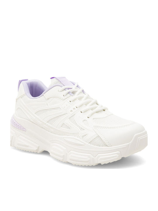 Oomg Ezee Ezee Shoe Deezee Sneakers White WFA2549-1