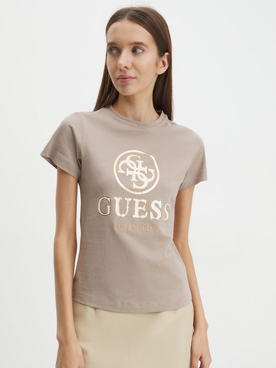 Guess Women's T-shirt Coffee