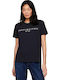 Дамска T-shirt Dark Night Тъмносиня