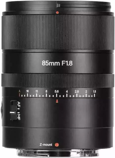 7artisans Full Frame Φωτογραφικός Φακός AF 85mm f1.8 για Nikon Z Mount Μαύρος