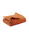 Vivaraise Coverlet Laly Orange 135cmx200cm Linen & Cotton
