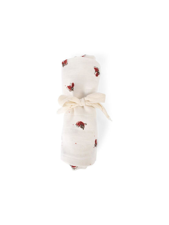 Filibabba Muslin Swaddle Wrap 65x65cm.