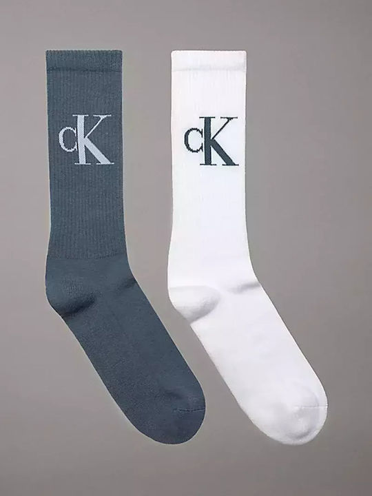 Calvin Klein Ανδρικές Κάλτσες Λευκές 2Pack