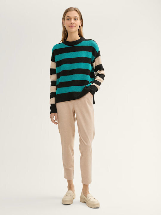 Tom Tailor Women's Fabric Trousers with Elastic...