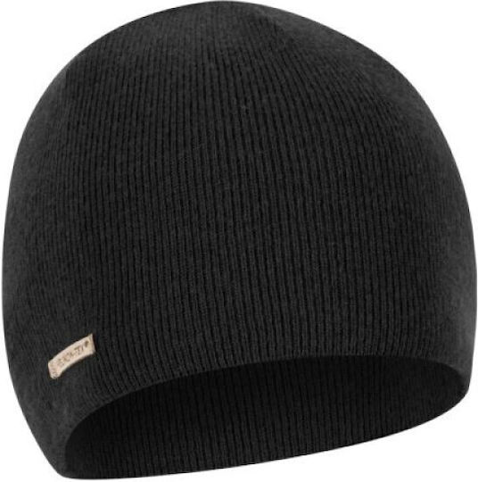 Beanie Männer Beanie Gestrickt in Schwarz Farbe