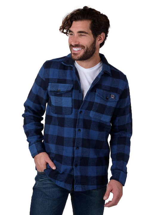 Devergo Long-sleeved Shirt Blu