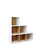 Kids Floor Shelving Unit White 90x29x90cm