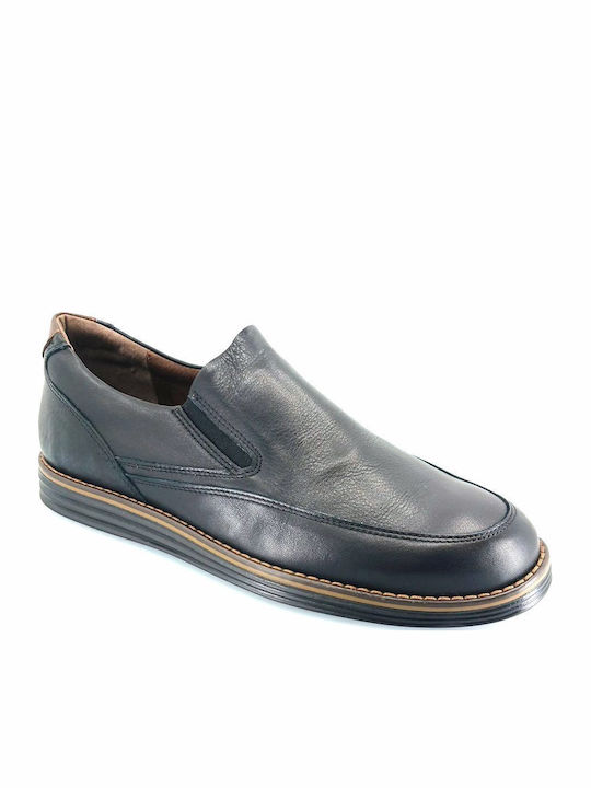 Men's Leather Casual Shoes Black
