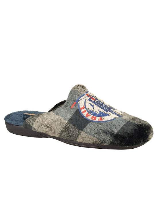 Devalverde Men's Slipper Blue