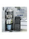 Corner Brown Bookcase 120x51x35cm