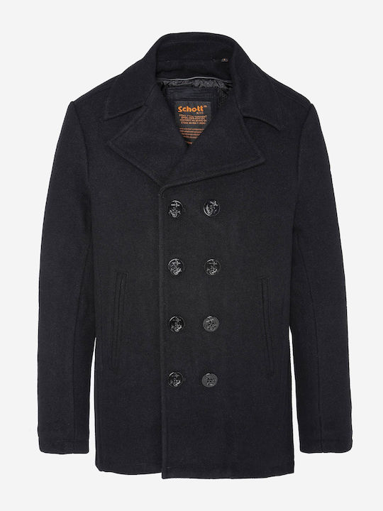 Schott Men's Coat Black