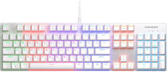 Cougar Ultimus EX Gaming Mechanical Keyboard with RGB lighting (English US) White