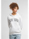 Women's Sweatshirt Hooded White