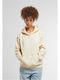 Damen Sweatshirt Kapuzen Whitesand