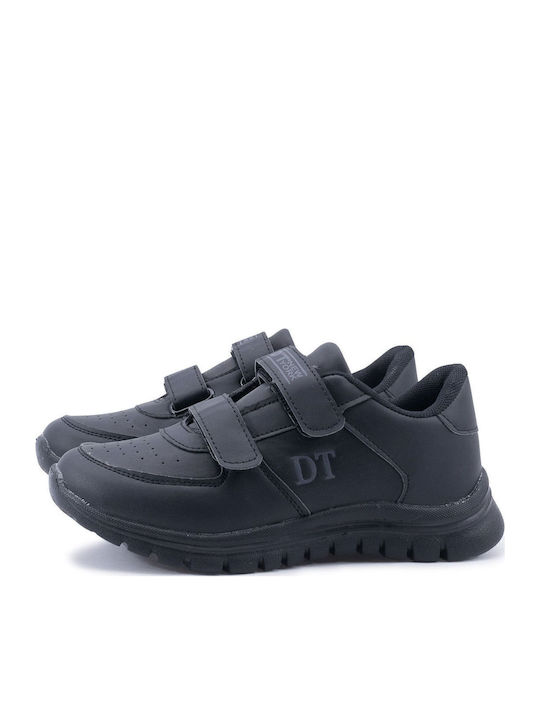 Παιδικά Sneakers με Σκρατς Μαύρα