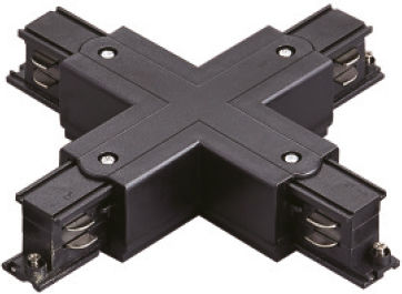Inlight Σύνδεσμος Ράγας για Φωτιστικά Μαύρος TC3-028-Black