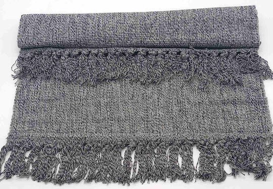 Natural Home Badematte Baumwolle Rechteckig 7243-2 Dark grey 70x140cm