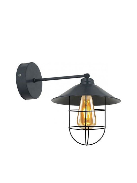 GloboStar Wall-Mounted Outdoor Lighting E27 IP20 22x25x30cm