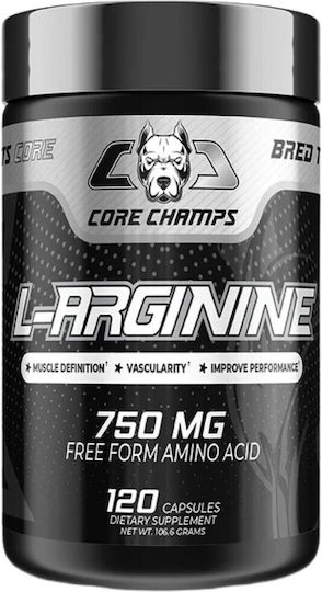 Core Champs Аргинин 750мг 120 Капсули