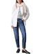 Calvin Klein J20j224514 1bj Сини Mom Дънки