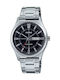 Casio Ceas Bărbătesc Cu Baterie Și Brățară Din Oțel Argintie