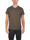 Herren Unterhemden Khaki 1Packung