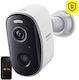 Baseus N1 Plus IP Surveillance Camera Wi-Fi Full HD+ 4MP Waterproof Battery with Two-Way Communication and 2.4mm Lens