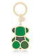 Tous Keychain Bear Green