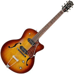 Godin 5th Avenue Cw Kingpin Ii Chitară Electrică cu Manșetă Burst Godin 5th Avenue Cw Kingpin Ii Chitară Electrică cu Manșetă Burst